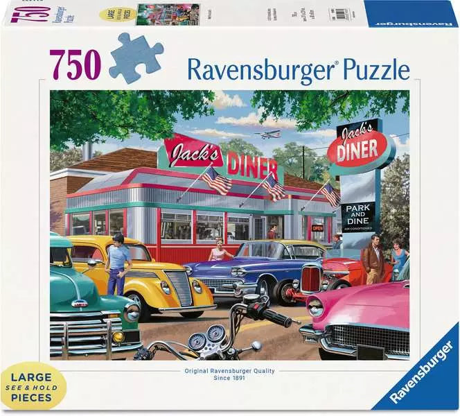 RAVENSBURGER 750PC - MEET YOU AT JACK'S