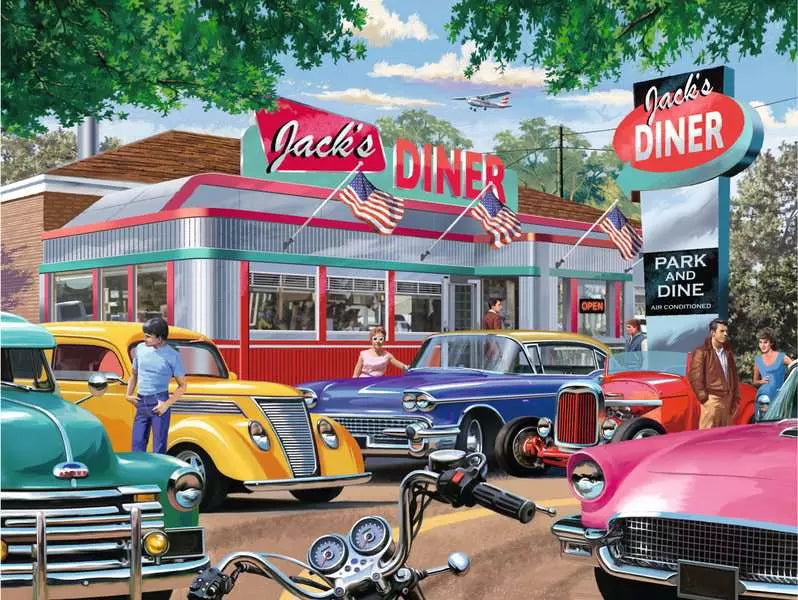 RAVENSBURGER 750PC - MEET YOU AT JACK'S
