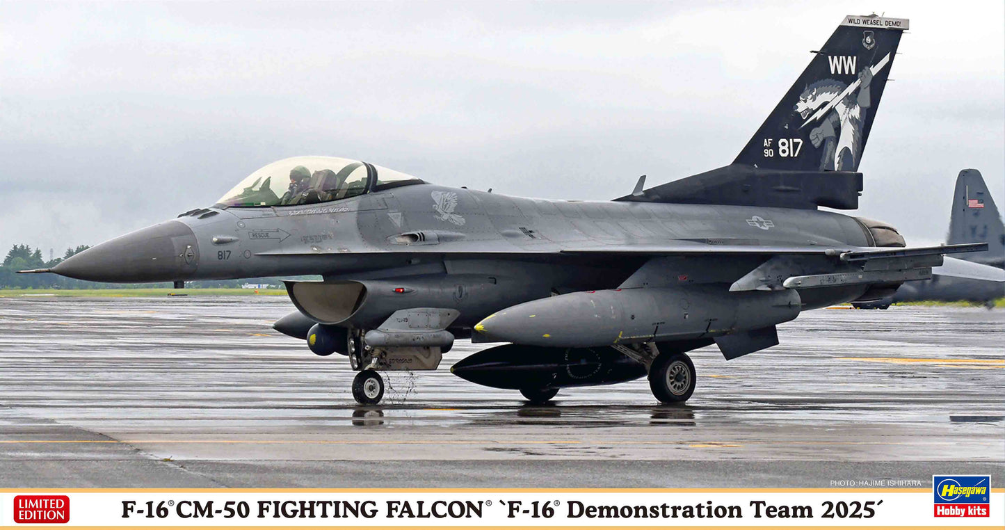 Hasegawa 1/48 F-16CM-50 Fighting Falcon "F-16 Demonstration Team 2025"