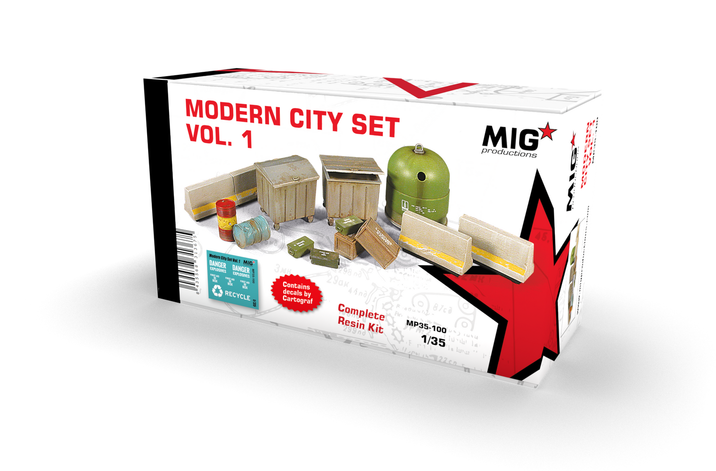 MIG 1/35 Modern City Set Vol.1
