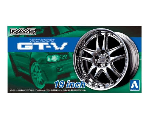 Aoshima 1/24 VOLK RACING GT-V 19inch