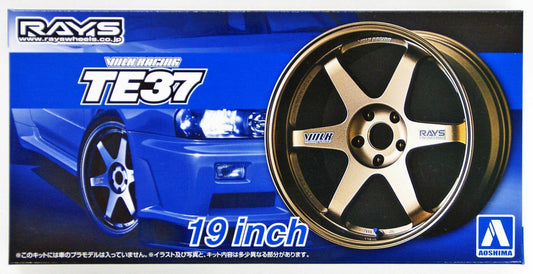 Aoshima 1/24 VOLK RACING TE37 19inch