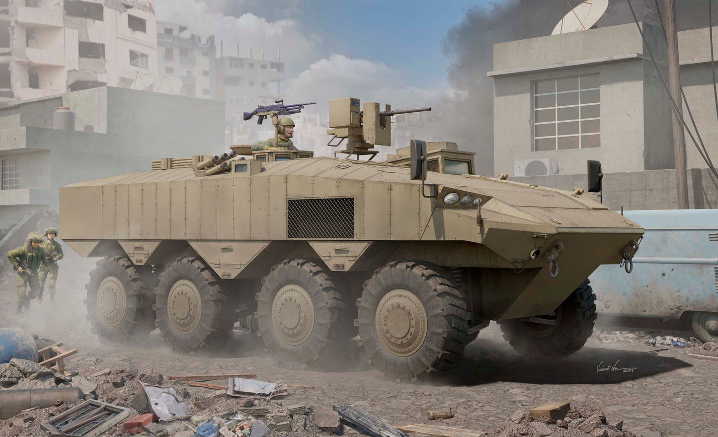 Hobby Boss 1/35 IDF Eitan Wheeled APC