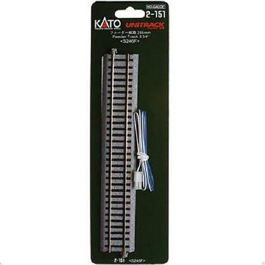 Kato 2-151 HO Feeder Track 246mm (9 3/4”) Code 83