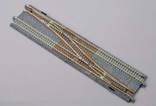 Kato N Concrete Tie Double Track #4 Single Crossover Turnout 248mm (9 3/4"), Left 20-230