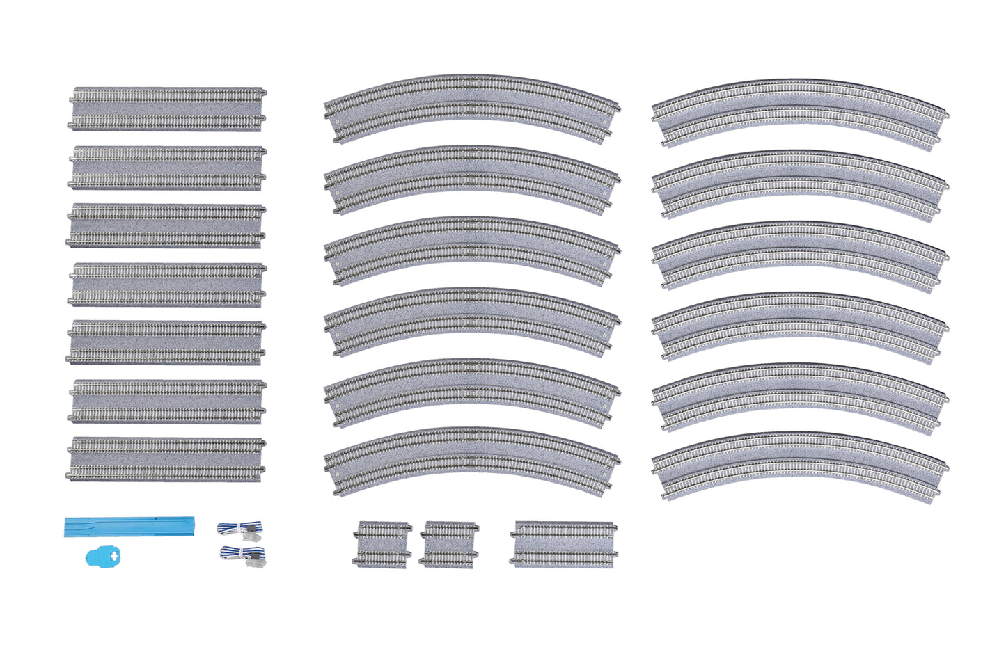Kato 20-876 UNITRACK Variation Set V16 Double Track Outer Loop Set (N scale)