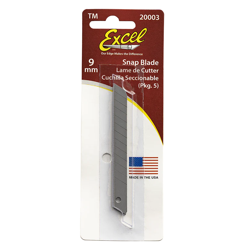 EXCEL 20003 9mm 13-Point Snap Off Utility Blade
