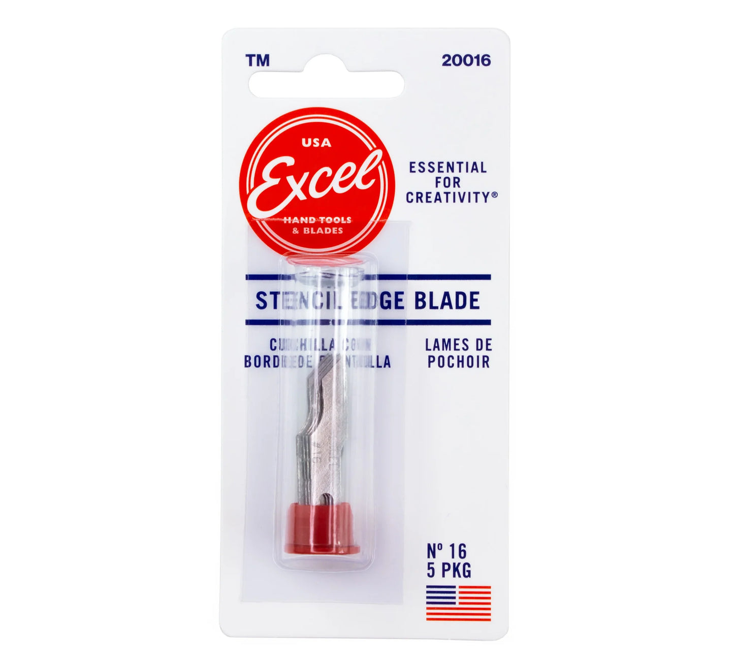 EXCEL 20016 #16 Stencil Edge Scoring Blades (5)