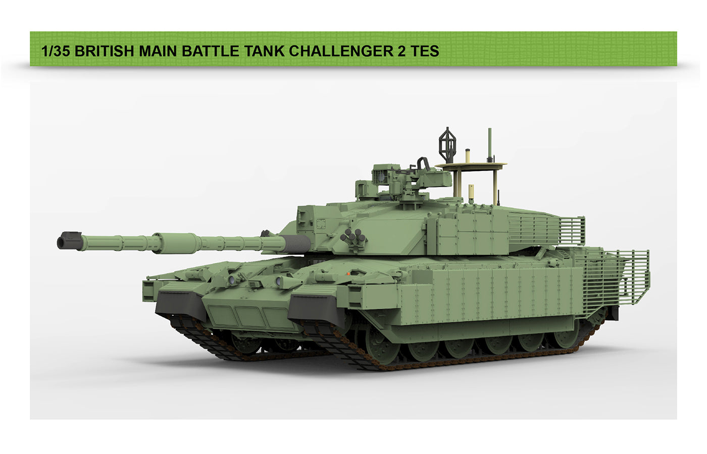 Ryefield 1/35 Challenger 2 Tes w/Workable Track Links