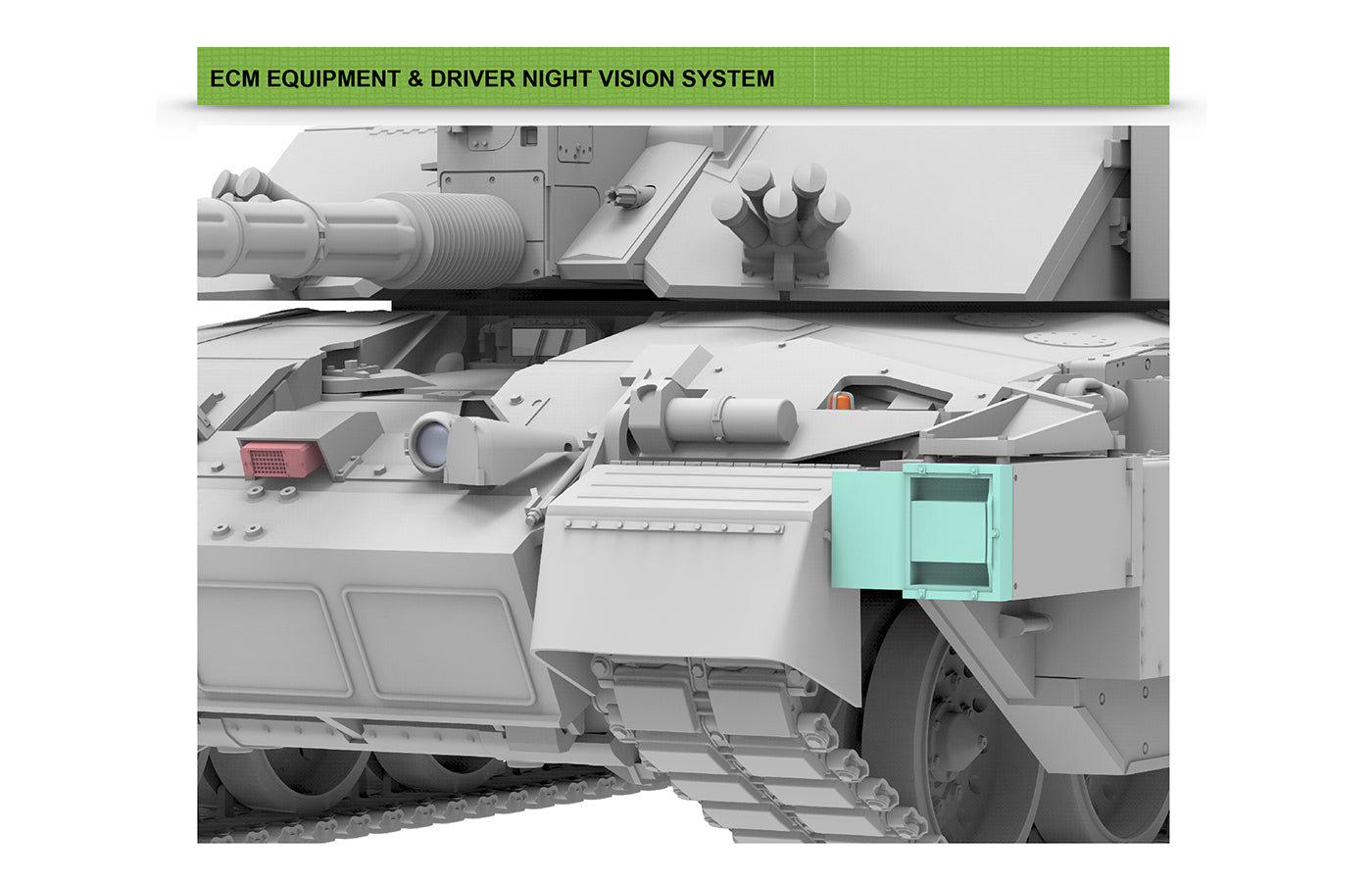 Ryefield 1/35 Challenger 2 Tes w/Workable Track Links