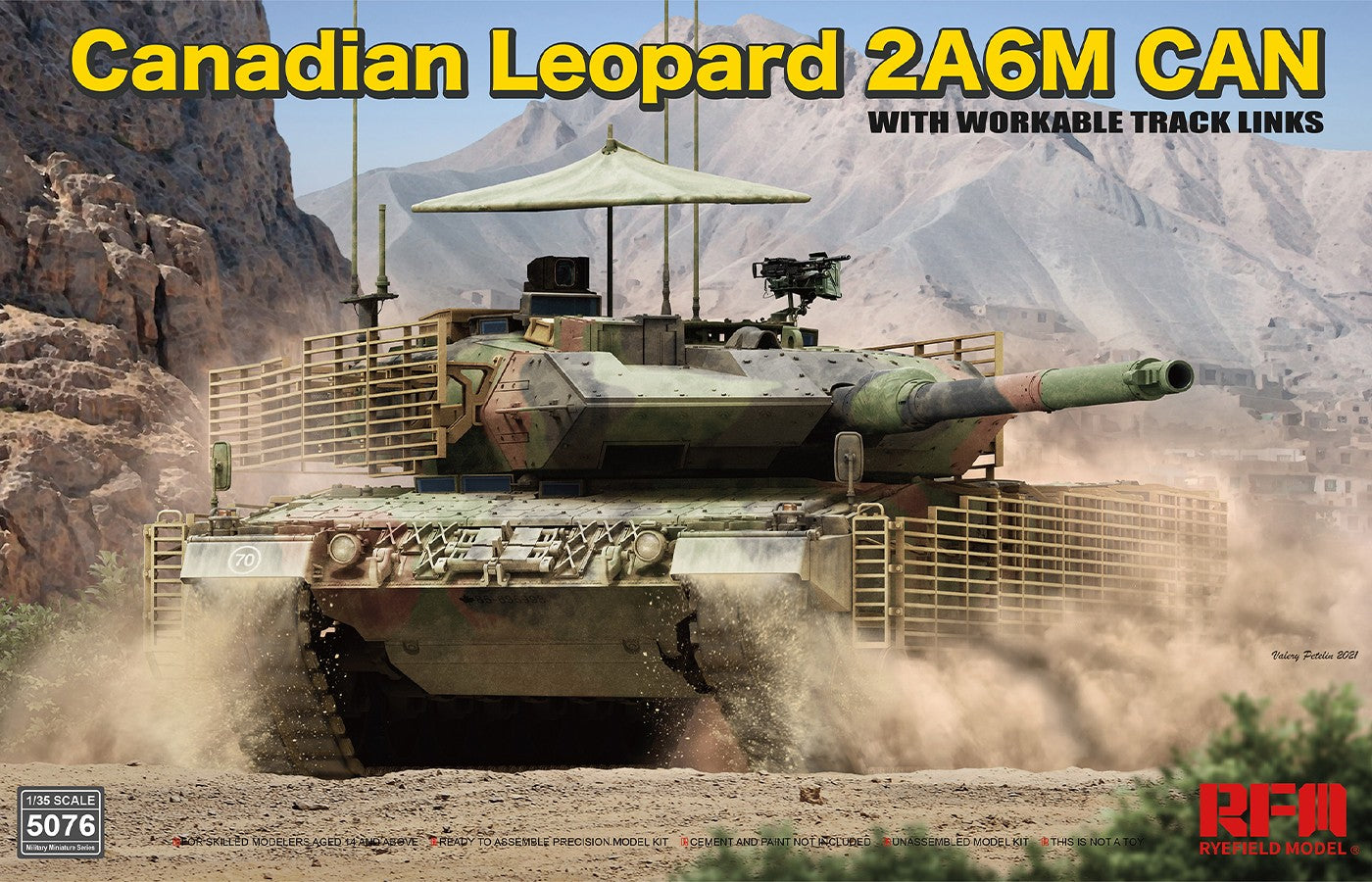 Ryefield 1/35 Canadian Leopard 2A6M w/Workable Tracks