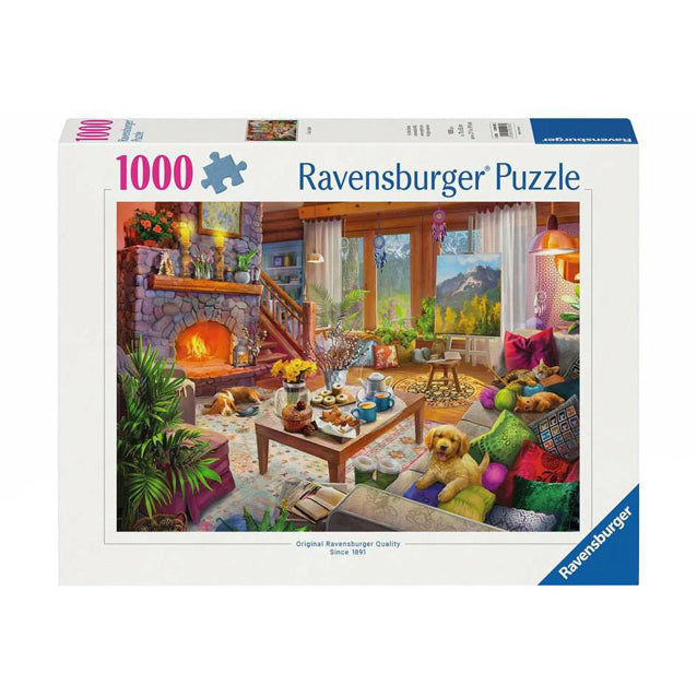 RAVENSBURGER 1000PC - COZY CABIN