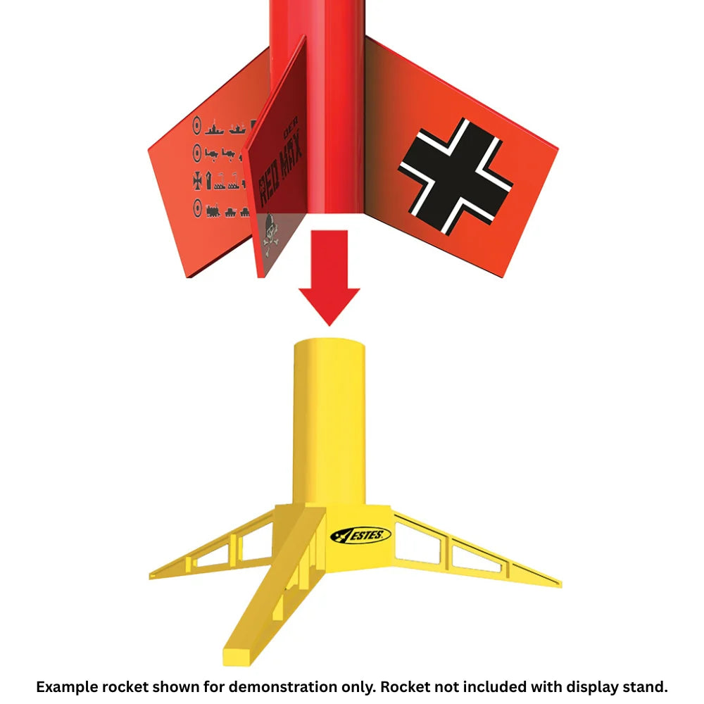 Estes Rockets Model Rocket Display Stand (C11, D & E engine size)