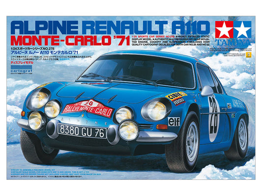 Tamiya 1/24 Alpine Renault A110 Monte Carlo '71