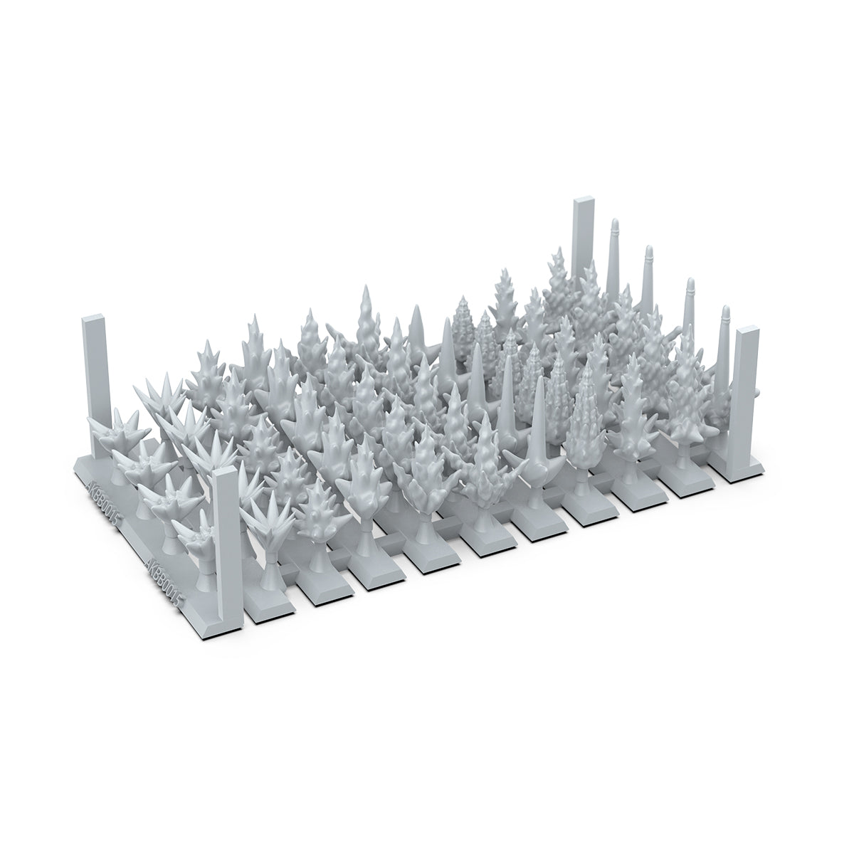 AK Interactive Weapons Shot FX - Basing Bits (54 Pieces)