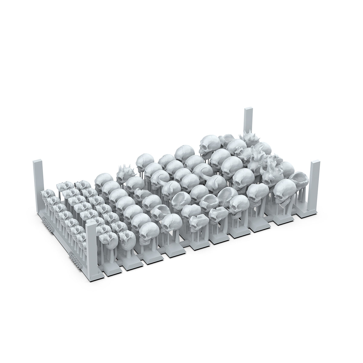 AK Interactive Skulls - Basing Bits (72 Pieces)