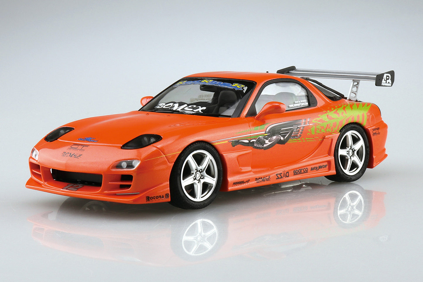Aoshima 1/24 Mazda RX-7 FD3S Bomex '99
