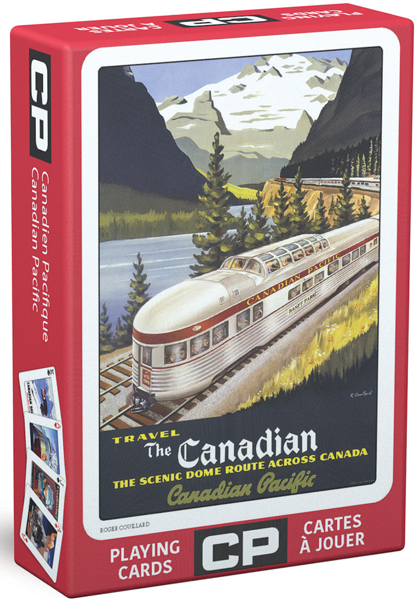 Eurographics Canadian Pacific playing cards