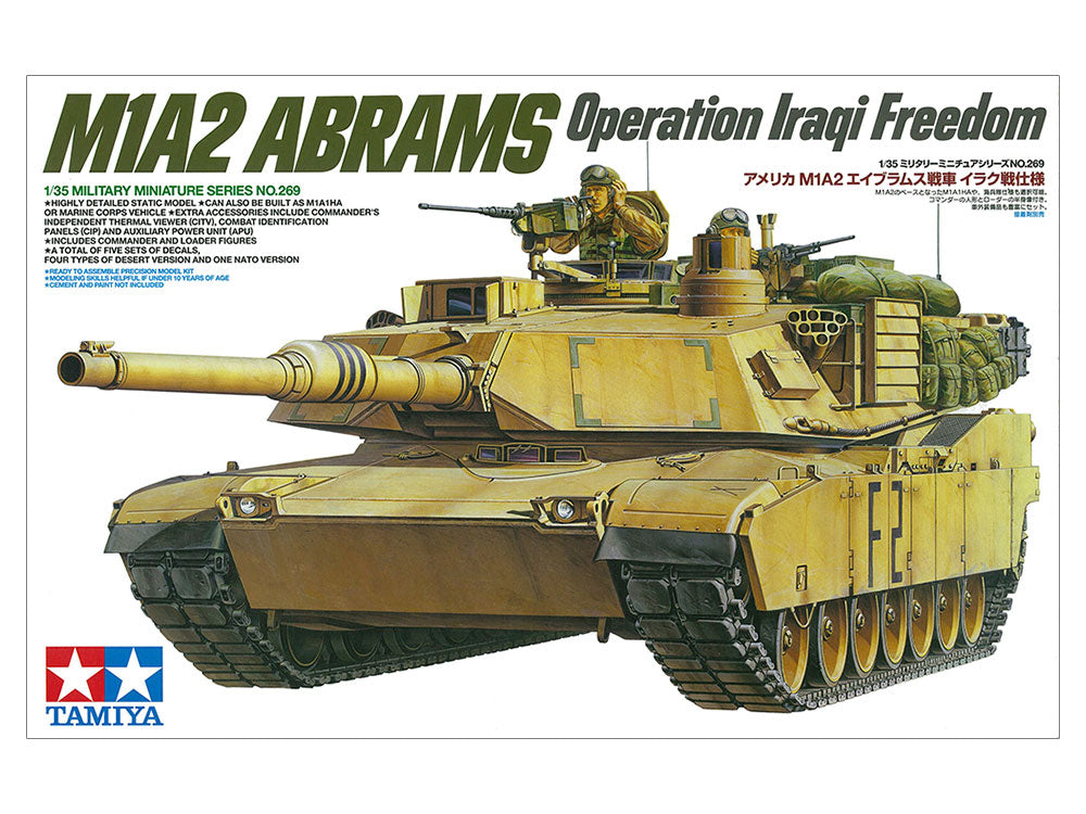 Tamiya 35269 1/35 M1A2 ABRAMS Operation Iraqi Freedom