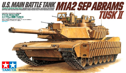 Tamiya 35326 1/35 US Main Battle Tank M1A2 SEP Abrams Tusk II