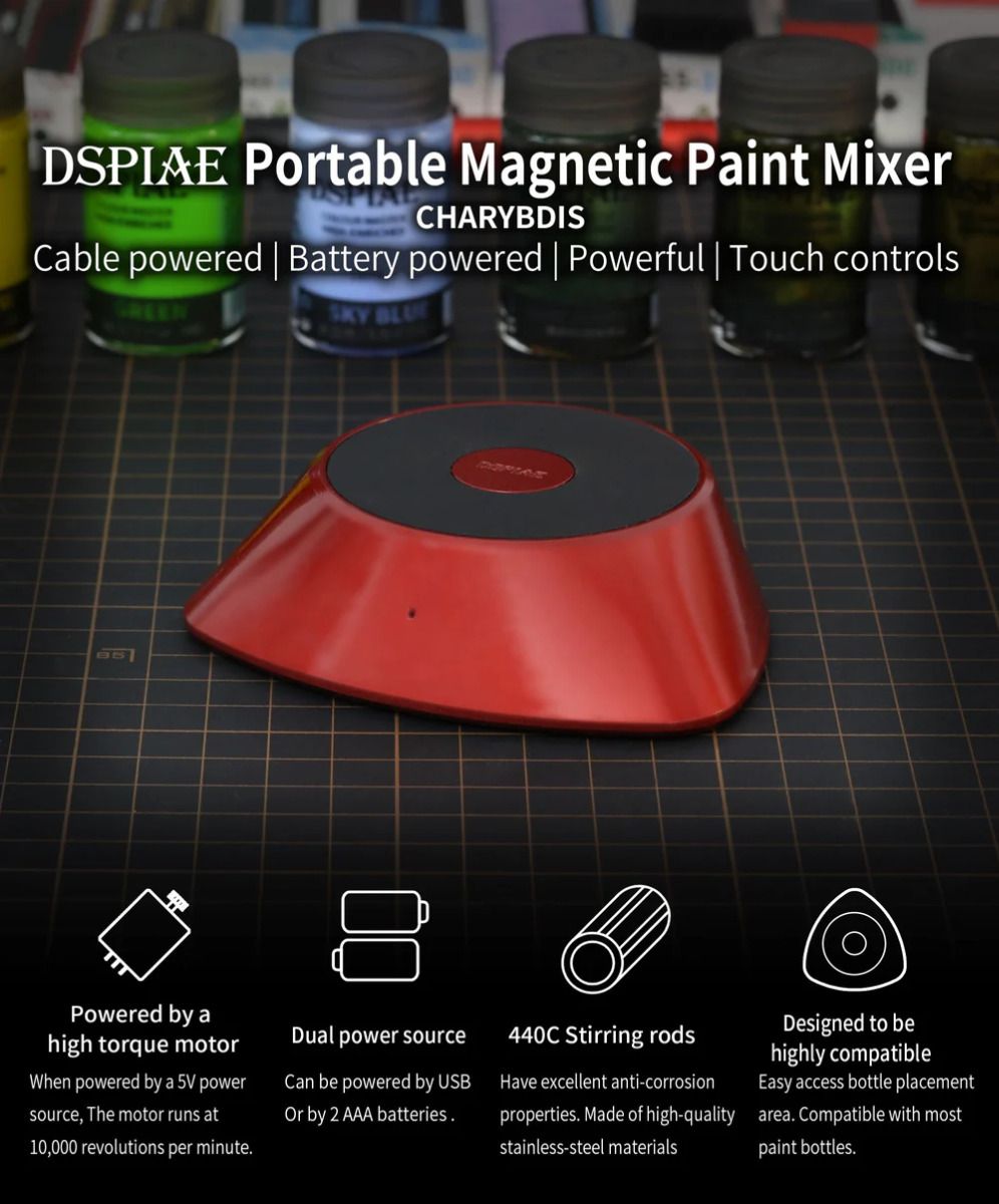 DSPIAE MS-01 LE CHARYBDIS Magnetic Lacquer Shaker