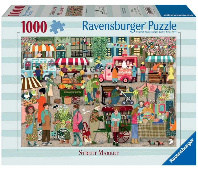 RAVENSBURGER 1000PC - STREET MARKET