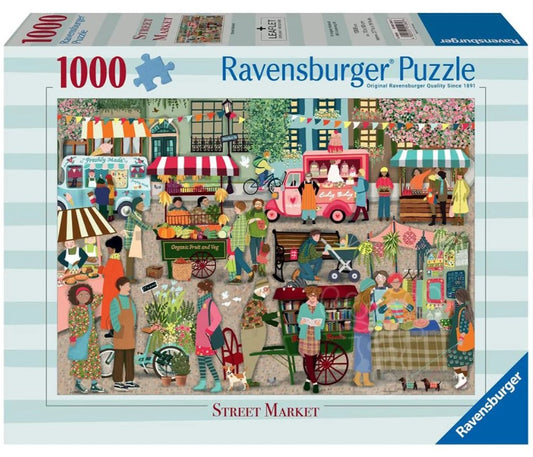 RAVENSBURGER 1000PC - STREET MARKET