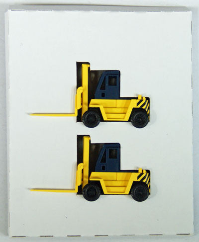 Tomix 3517 Forlift (Yellow) 2 Sets (N scale)