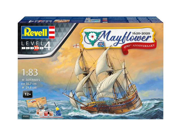 Revell 05684 1/83 Mayflower - 400th Anniversary Gift Set