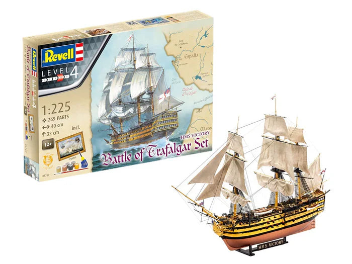 Revell 05767 1/225 Battle of Trafalgar Gift Set