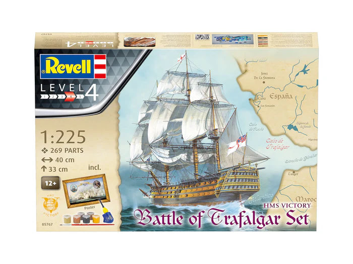 Revell 05767 1/225 Battle of Trafalgar Gift Set