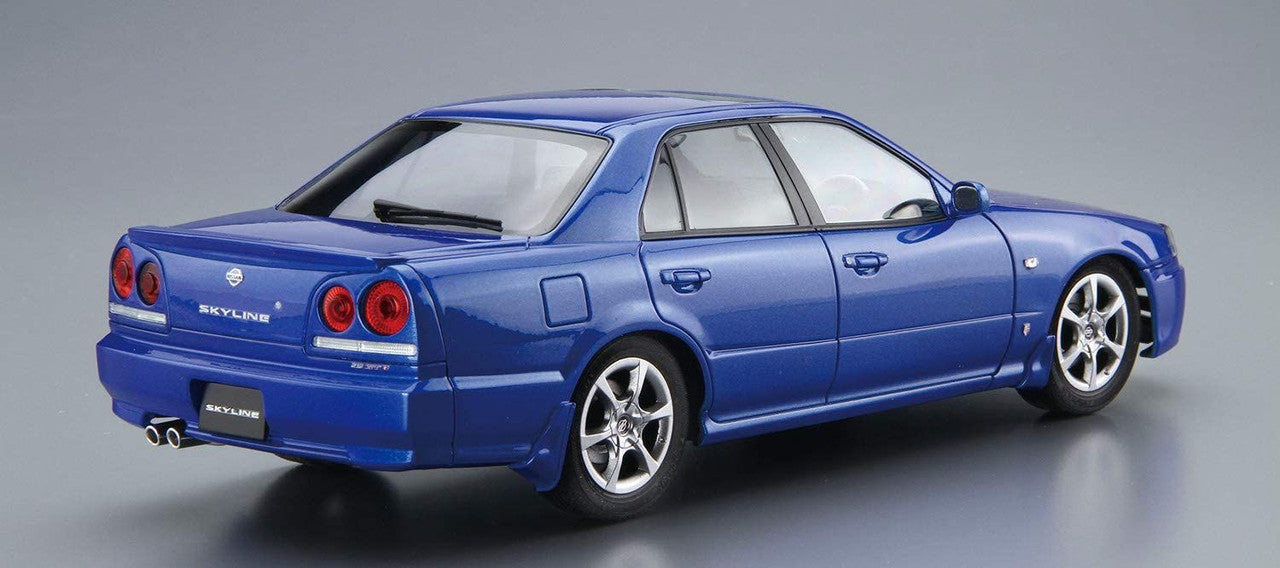 Aoshima 1/24 Nissan ER34 Skyline 25GT Turbo '01 Plastic Model