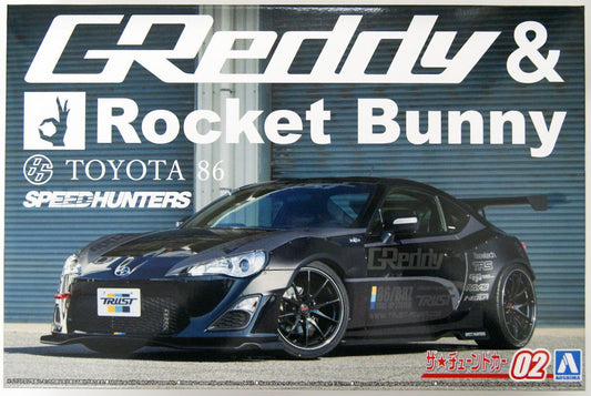 Aoshima  1/24 ZN6 Toyota 86 Greddy & Rocket Bunny Volk Racing Ver.