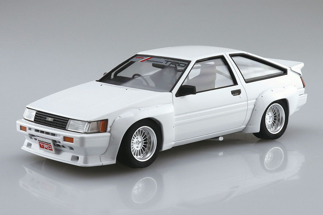 Aoshima 1/24 TRD AE86 Corolla Levin N2 Specifications '83