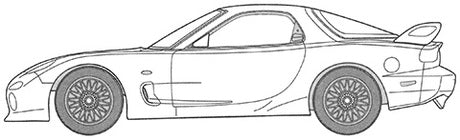 Fujimi 1/24 Wangan Midnight, FD3S RX-7 RGO (Masaki)