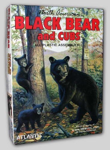 Atlantis North American Black Bear and Cubs