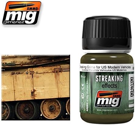 Ammo Mig 1207 Streaking Grime for Us Modern Vehicles