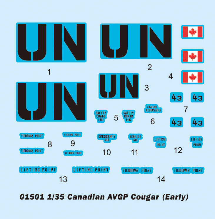 Trumpeter 1/35  Canadian AVGP Cougar (Early)