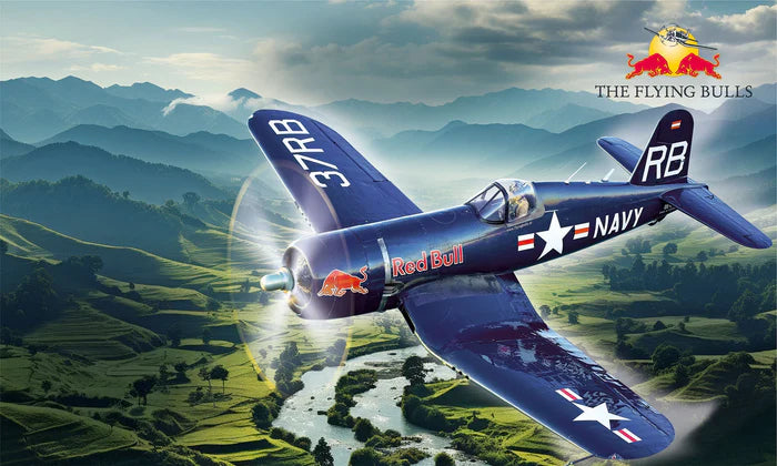 Revell 05641 1/48 Gift Set F4U-4 Corsair: Flying Bulls 25th Anniv.