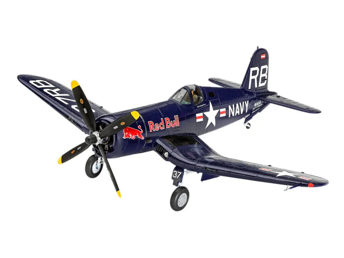Revell 05641 1/48 Gift Set F4U-4 Corsair: Flying Bulls 25th Anniv.