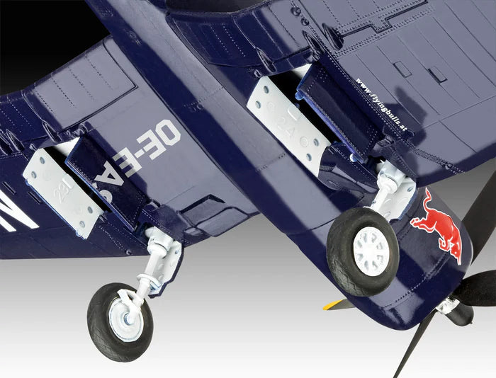 Revell 05641 1/48 Gift Set F4U-4 Corsair: Flying Bulls 25th Anniv.