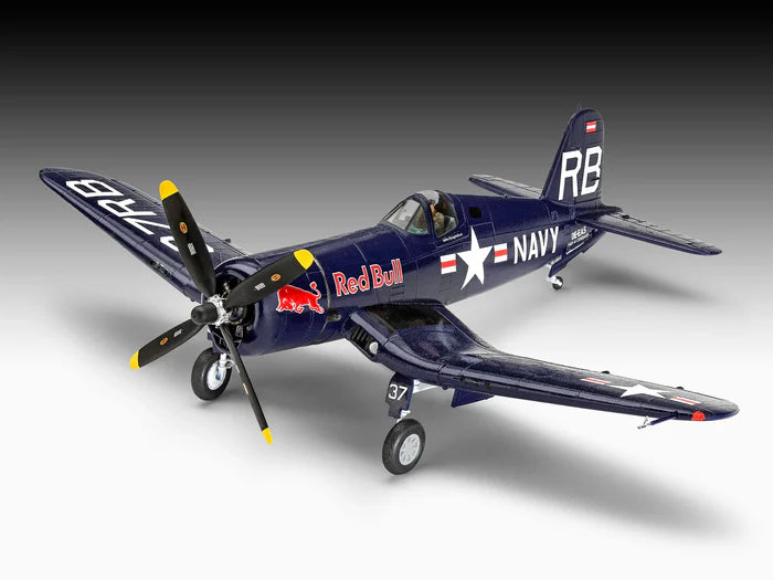 Revell 05641 1/48 Gift Set F4U-4 Corsair: Flying Bulls 25th Anniv.