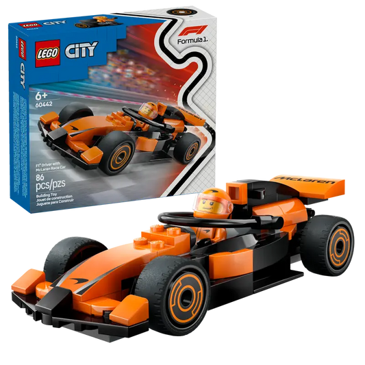 Lego 60442 F1® Driver with McLaren Race Car