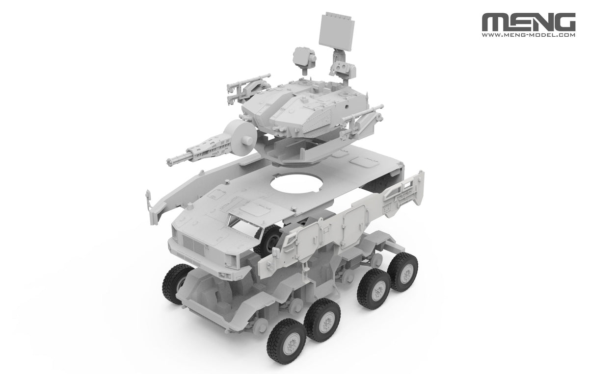 Meng 1/72 Chinese PLB625 AA Gun & Missile Integrated Weapon System