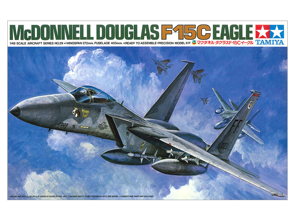 Tamiya 61029 1/48 McDonnell Douglas F-15C Eagle
