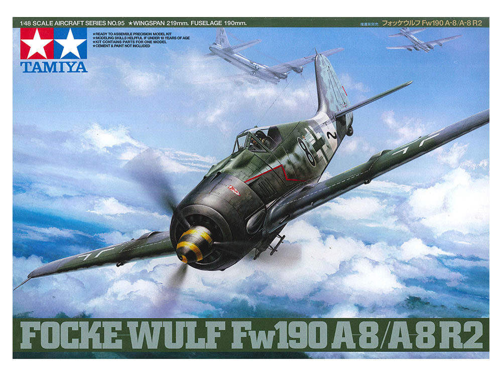 Tamiya 61095 1/48 Focke-Wulf Fw190 A-8/R2