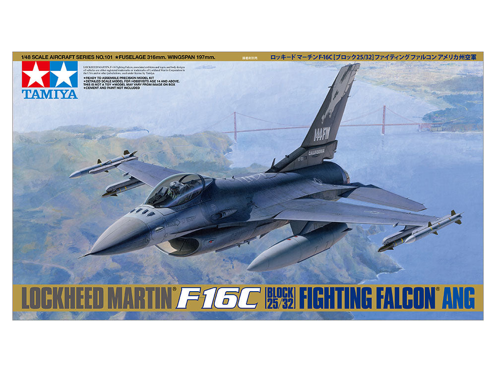 Tamiya 61101 1/48 Lockheed F-16C Block 25/32 Fighting Falcon