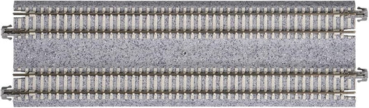 Kato N 7-5/16" Double Track Straight, Concrete Ties (2) 20-012