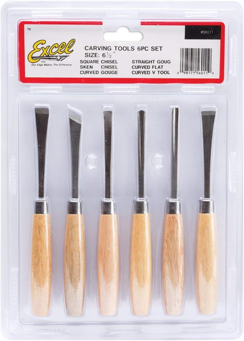 EXCEL Professional Carving Set with Handles