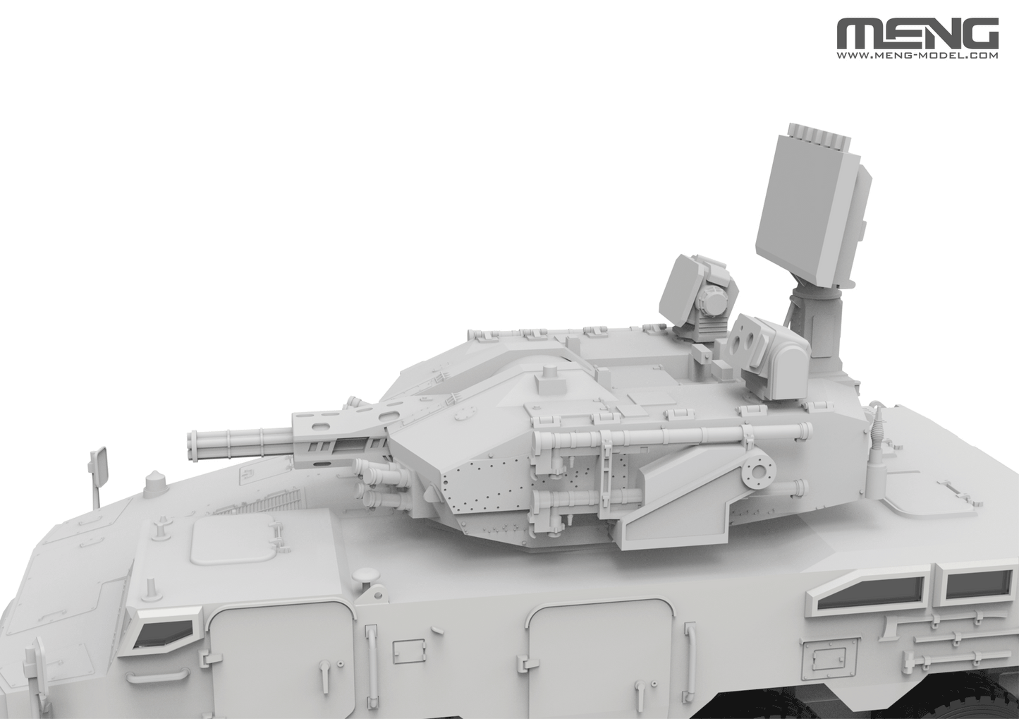 Meng 1/72 Chinese PLB625 AA Gun & Missile Integrated Weapon System